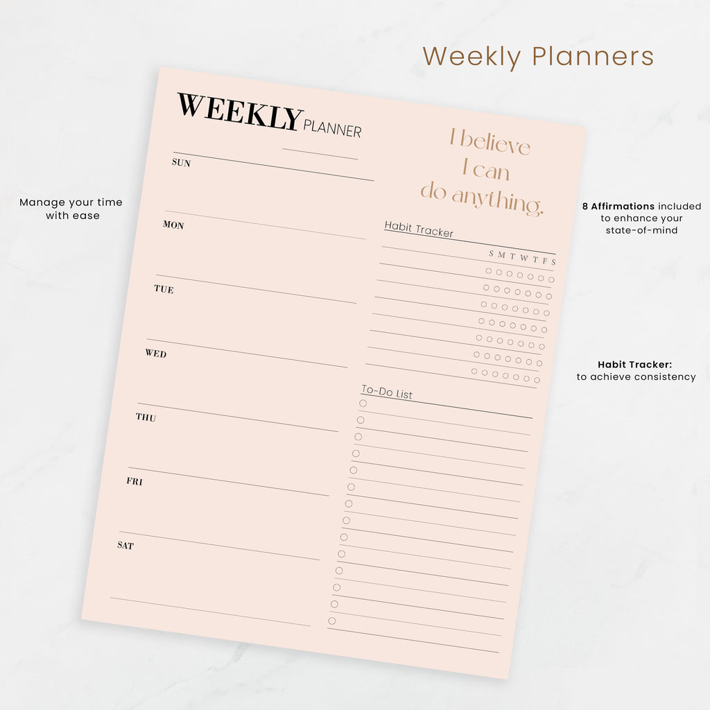 The LUXE Productivity Planner