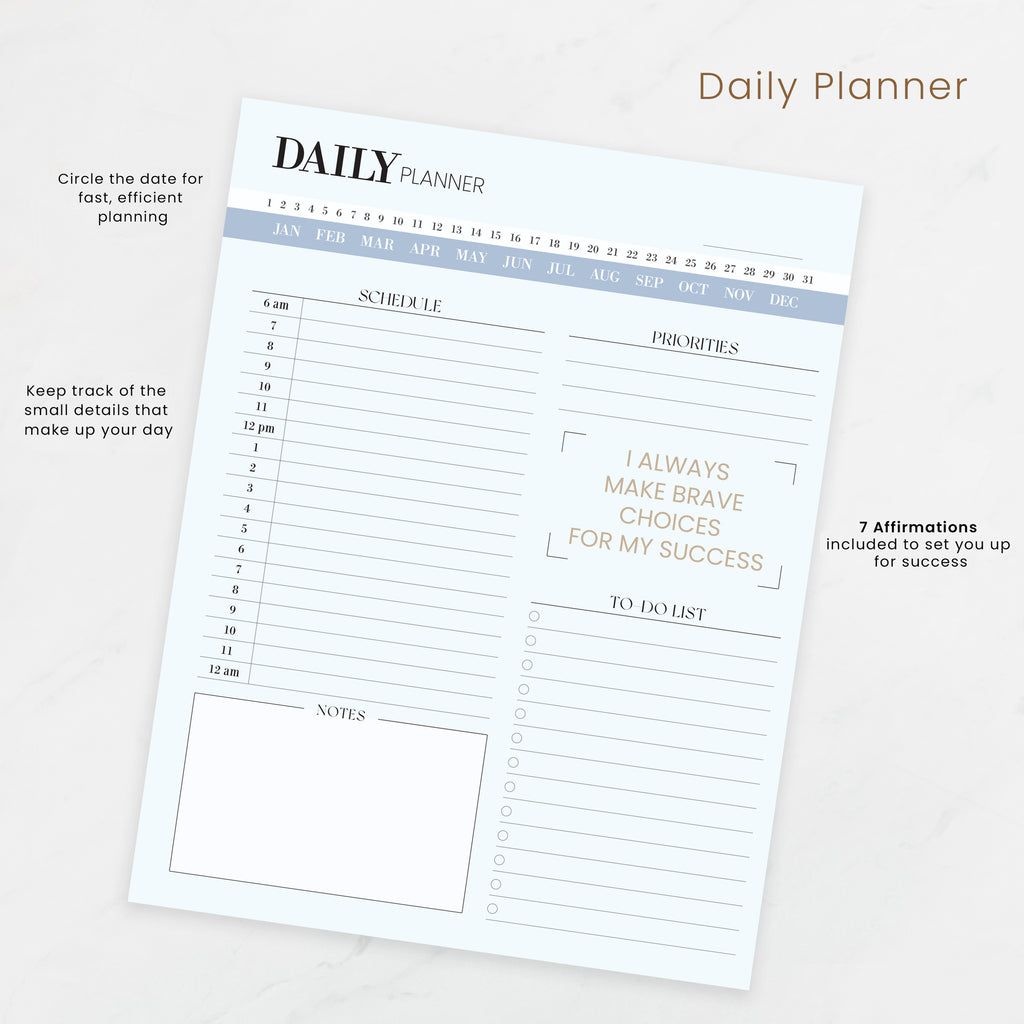 The LUXE Productivity Planner