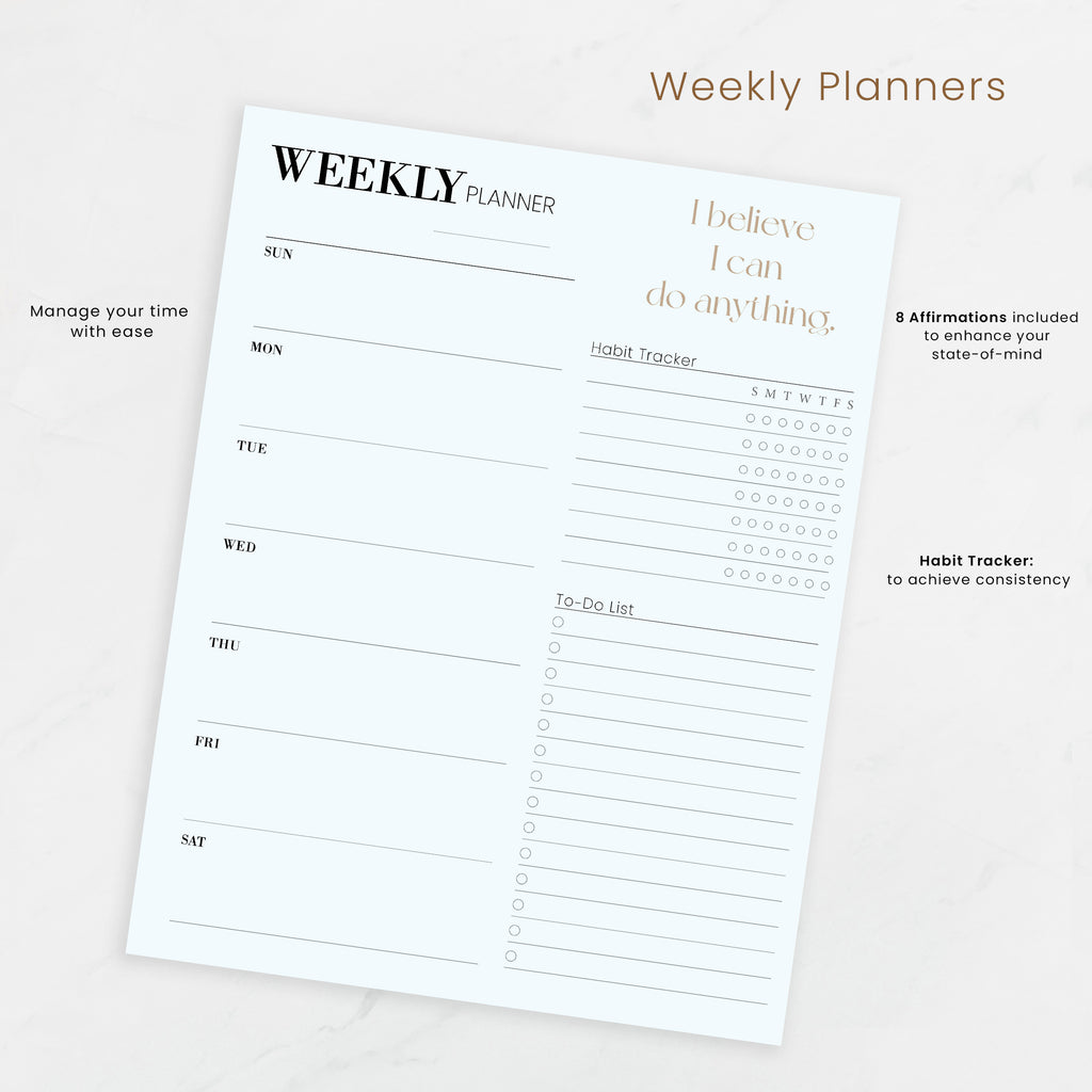 The LUXE Productivity Planner