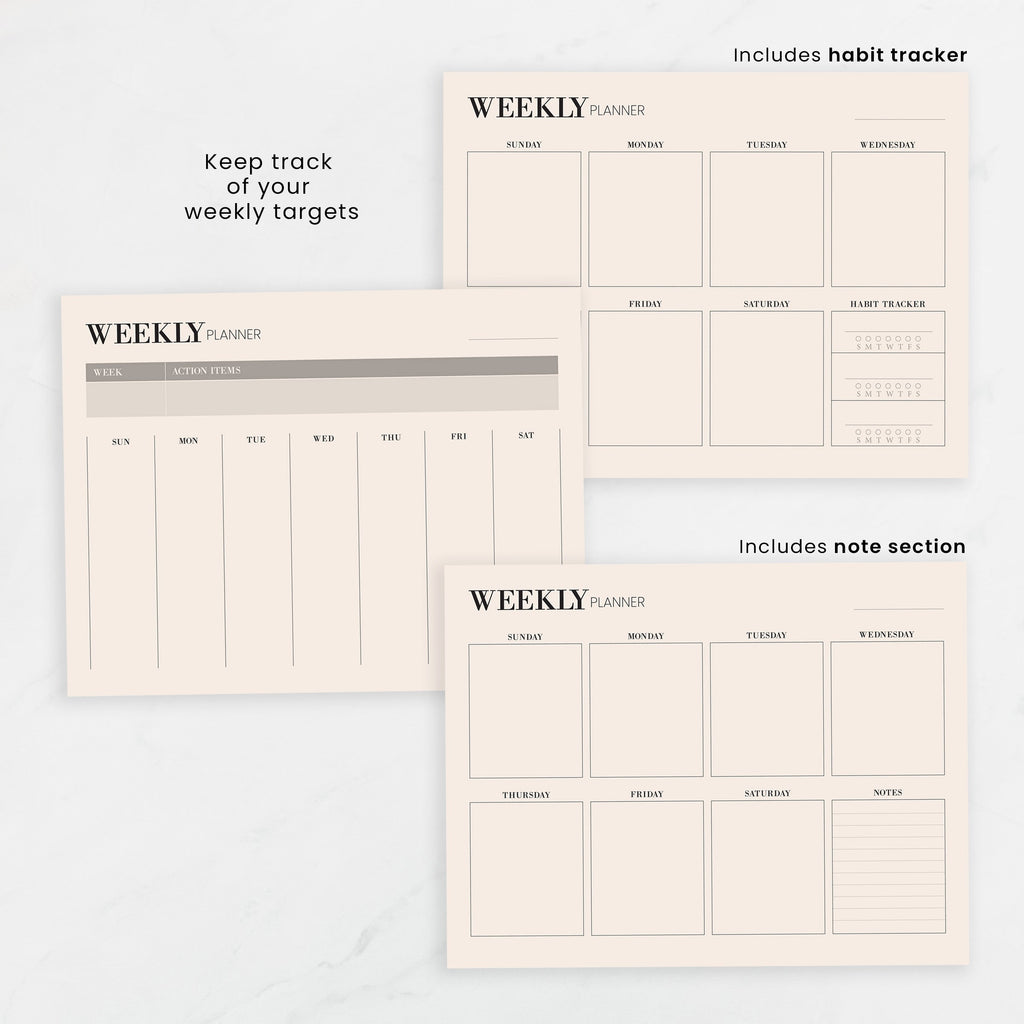 The LUXE Productivity Planner