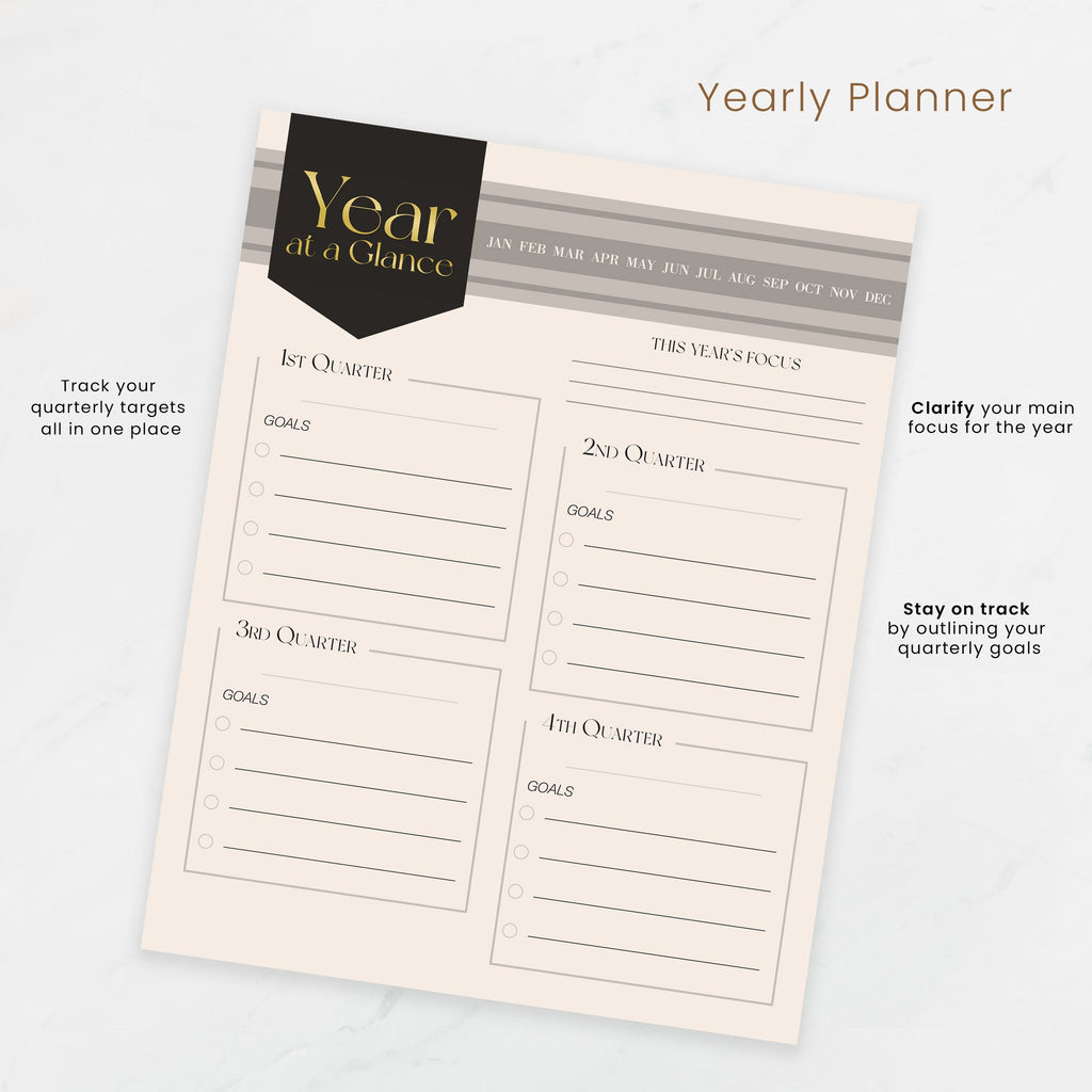 The LUXE Productivity Planner