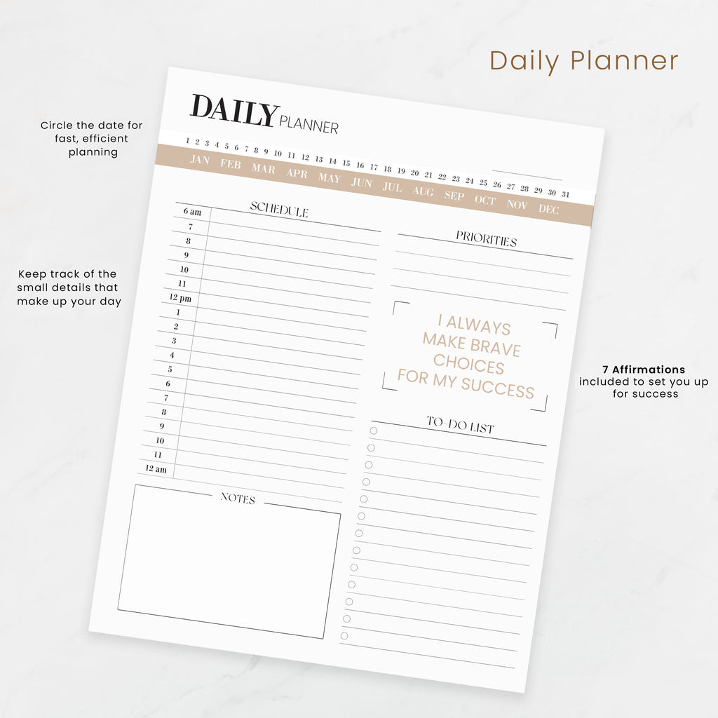 The LUXE Productivity Planner