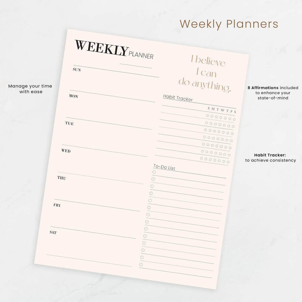 The LUXE Productivity Planner